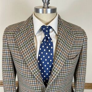 Vintage Jos. A. Bank Houndstooth Blazer size 38R